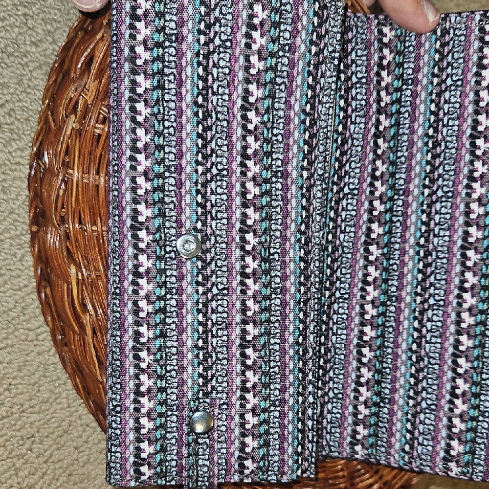 Kipling RFID Safe Clutch Wallet with Multicolor Pattern - Picture 6 of 7